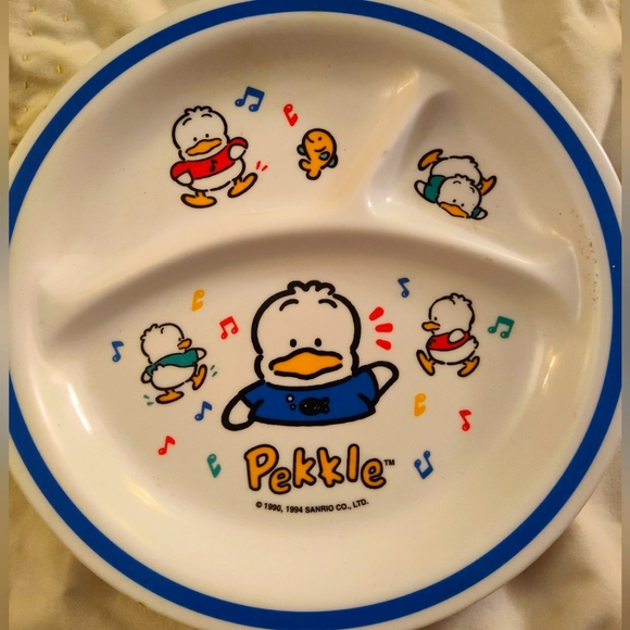Vintage Sanrio Pekkle plate - Picture 1 of 2